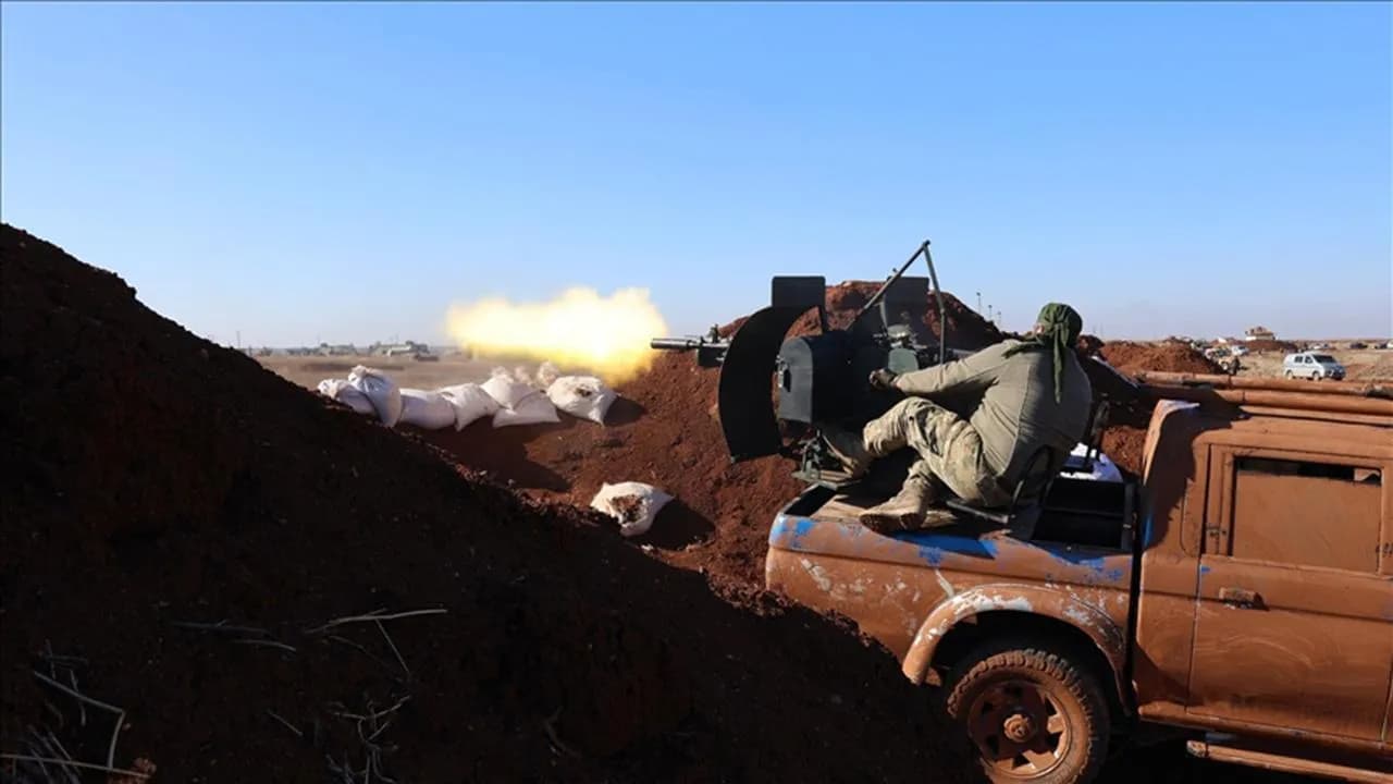 Münbiç'te PKK/YPG Terörüne Operasyon Devam Ediyor