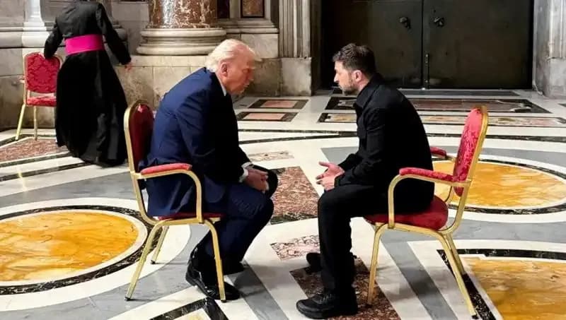 Zelenski'nin Trump Açıklaması: Vatikan'daki Görüşme En İyisiydi