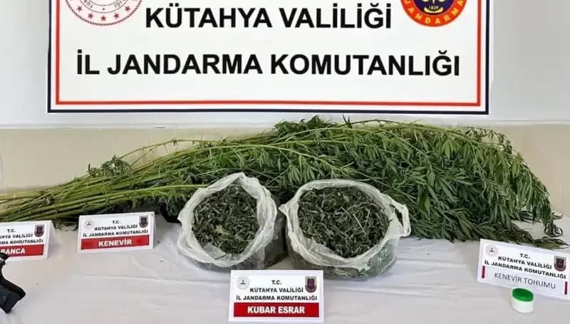 Kütahya'da Uyuşturucu Operasyonu: Polis, Şüpheliyi Yakaladı!