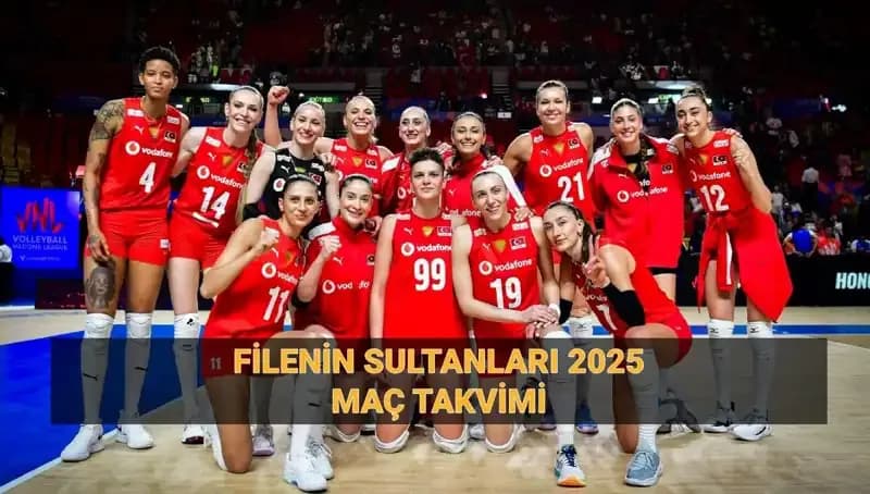 2025 Filenin Sultanları: Milletler Ligi ve Dünya Şampiyonası'nda Maç Takvimi Açıklandı
