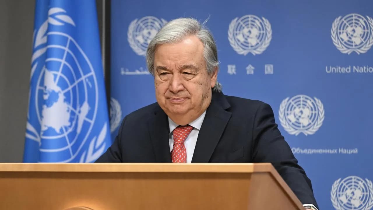 BM Genel Sekreteri Guterres: Suriye halkı tarihi bir fırsatla karşı karşıya