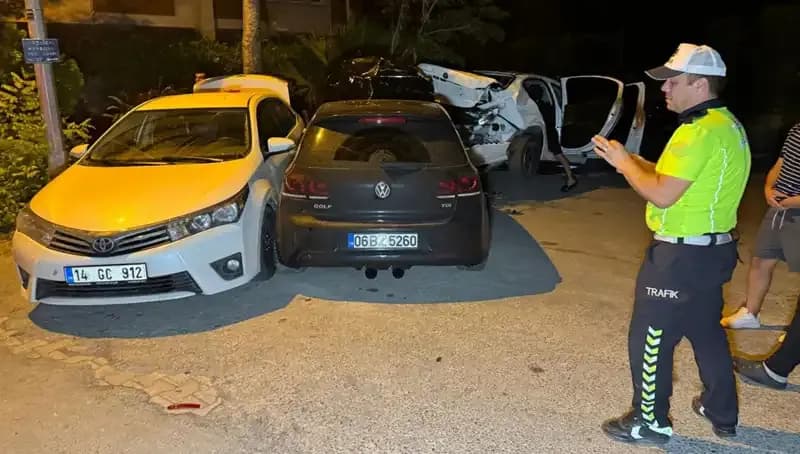 Alkollü Sürücü Sokağı Adeta Bir Savaş Alanına Dönüştürdü!