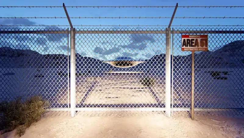 51. Bölge Gizemleri: Çöl Ortasında Gizli Bir Üs Mü Var?