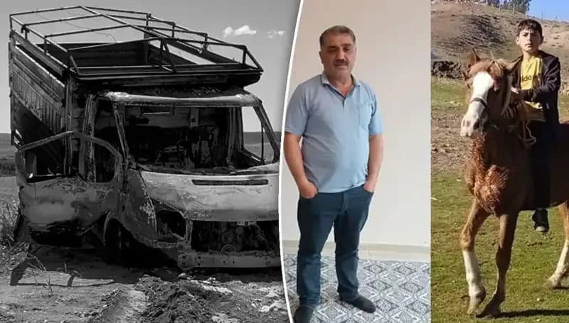 Diyarbakır'da Vahşice Öldürülen Baba-Oğul Yan Yana Defnedildi
