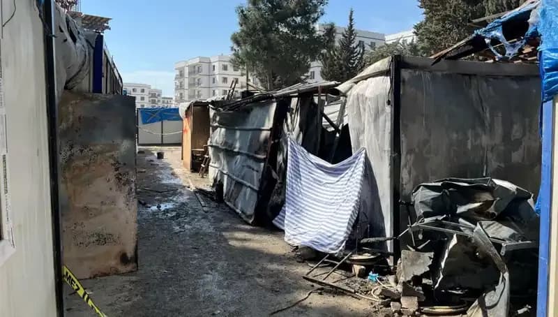 İşçilerin Kaldığı Konteynerde Yangın: Olayın Ayrıntıları ve Sonrası