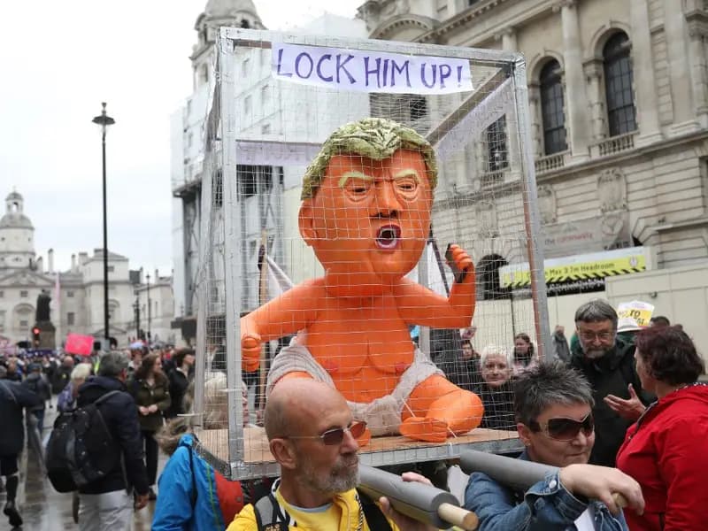 İngiltere'de Kamuoyu Araştırması: Trump Karşıtlığı Yüzde 67