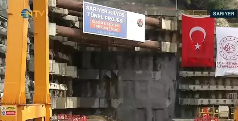 Sarıyer-Kilyos Tüneli'nde Işık Göründü: Ulaşım Süresi 5 Dakikaya Düşecek!