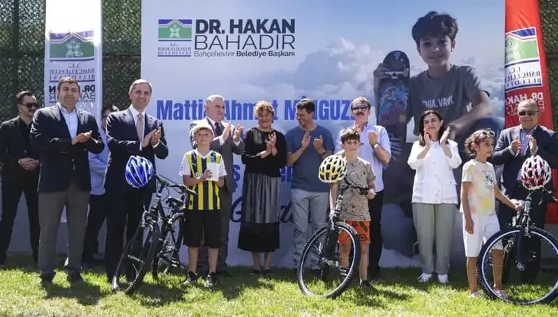 Bahçelievler'de Gençler İçin Yeni Bir Merkez: Mattia Ahmet Minguzzi Skate Parkı Açıldı