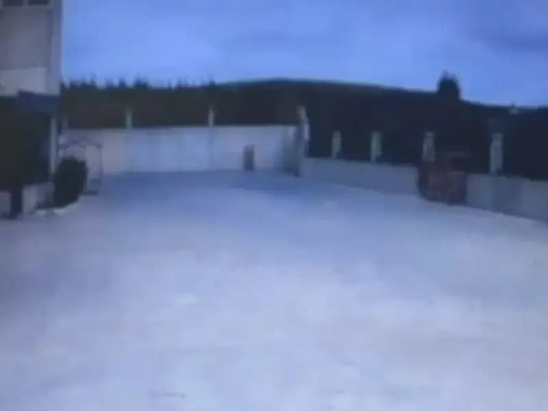 Tekirdağ'da Yağ Fabrikasındaki Patlama Anı Güvenlik Kamerasında