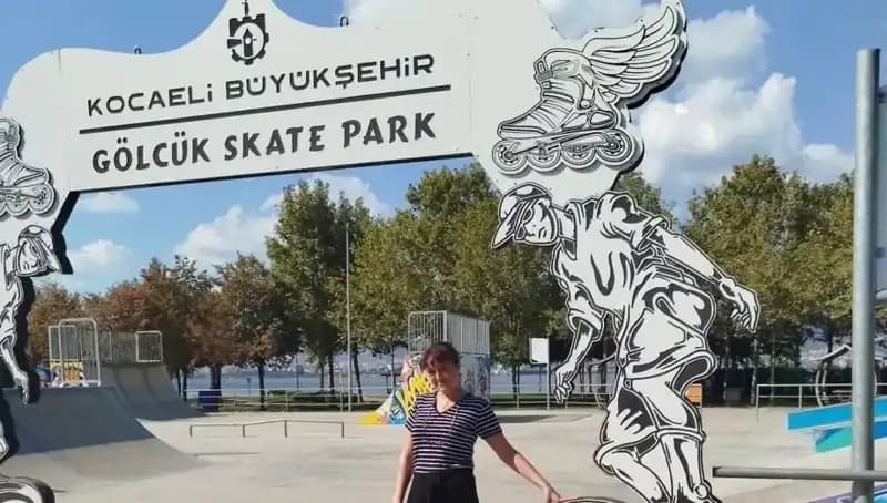 Kocaeli'de Kaykay Parkına Ünlü Sporcu Mattia Ahmet Minguzzi'nin İsmi Verildi