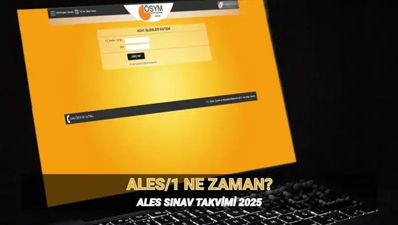 2025 ALES/1 Sınavı Tarihleri ve Ayrıntıları Açıklandı!