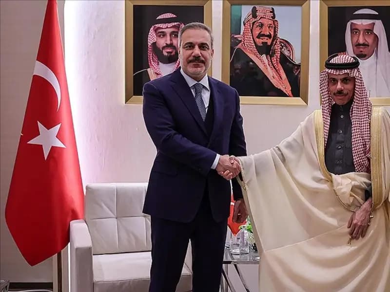 Dışişleri Bakanı Hakan Fidan, Suudi Mevkidaşıyla Görüştü