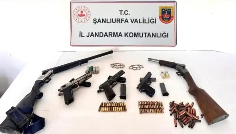 Şanlıurfa'da Ruhsatsız Silah Operasyonları: Tutuklamalar ve Güvenlik Önlemleri Artıyor