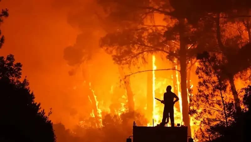 İzmir ve Bursa'daki Yangınların Ardından İki Şüpheli Tutuklandı: Sır Perdesi Aralanıyor