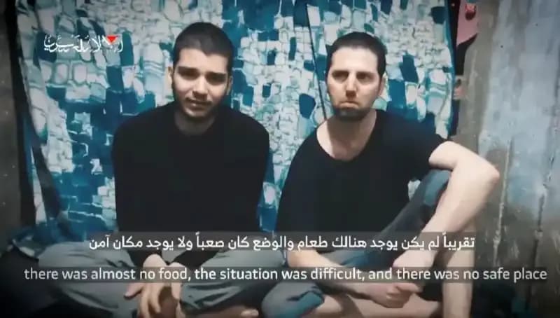 Hamas'tan Çarpıcı Rehine Videosu: "Artık İsim Değil Sayı Olmuşuz"