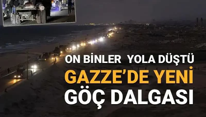 Gazze’de Yeni Göç Dalgası: Nedenleri ve Etkileri Derinlemesine İnceledik