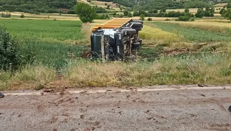 Tokat’ta Feci Kaza: Devriye Kamyonun Şoförü Hayatını Kaybetti