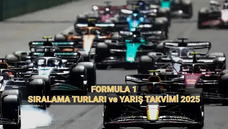 2025 Formula 1 Takvimi: Tarihler, Yarış Saatleri ve Yayın Kanalları