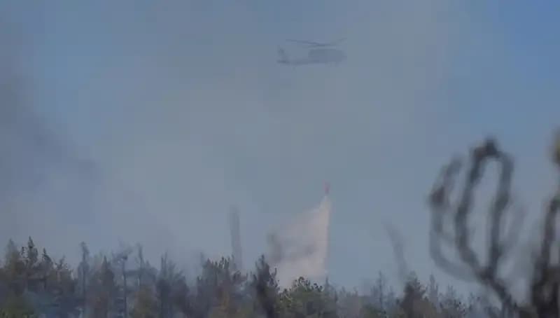 Ankara'da Orman Yangını: Gökyüzünü Saran Korkunç Duman Manzarası