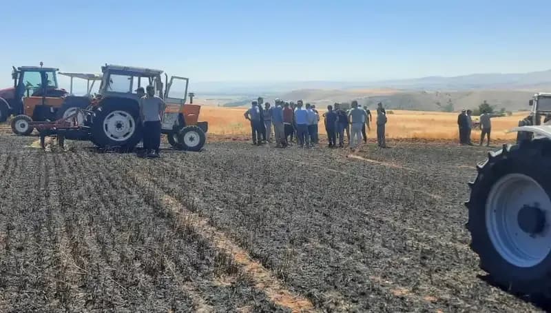 Yozgat’ta Korkunç Yangın: 100 Dönüm Arazi Kül Oldu!