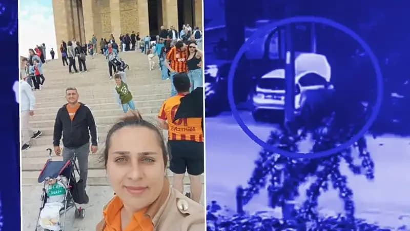 Anıtkabir'de Aileyi Şok Eden Tuzak Kameralara Yansıdı