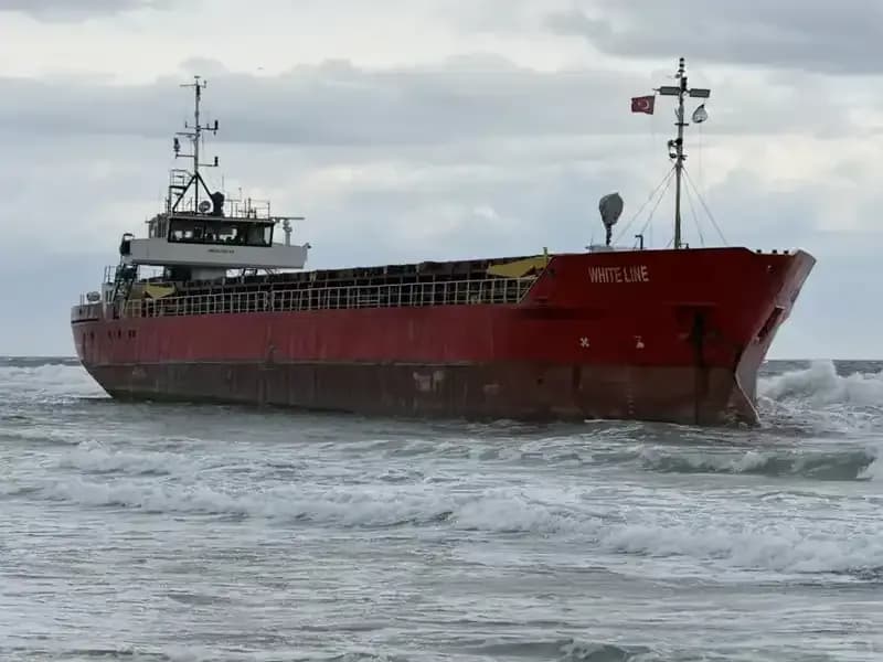 Tekirdağ'da Yük Gemisi Karaya Oturdu: Olayın Ardındaki Nedeni Keşfedin!