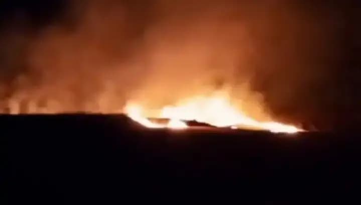 20 Dönümlük Tarım Alanı Alev Alev Yandı: Sebep Ne?