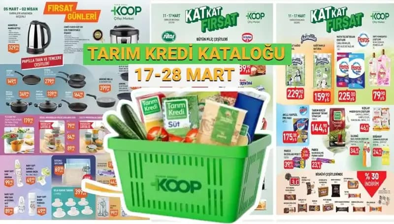 Tarım Kredi Kooperatif Marketleri'nde İndirimli Ürünlerle Alışveriş keyfi Başladı!