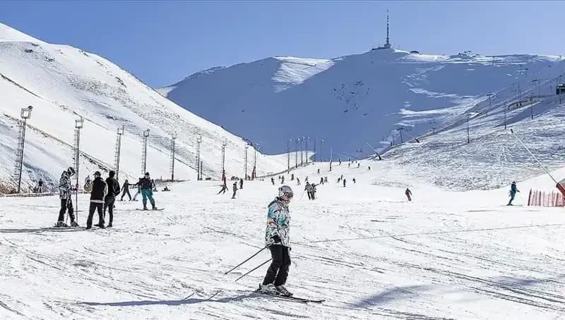 Palandöken, Kış Mevsiminde En Yüksek Kar Kalınlığına Ulaşıyor