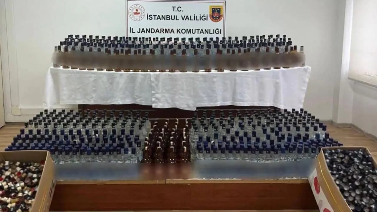 Sahte Alkol Üretenlere Yönelik Çengel Operasyonuyla 37 Kişi Gözaltına Alındı