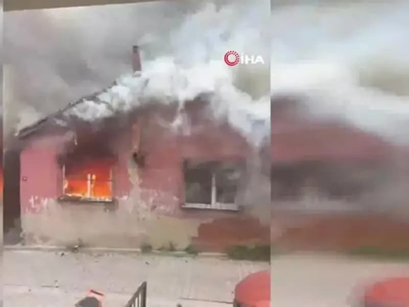 Kağıthane'de gecekondu yangını: 1 kişi hayatını kaybetti