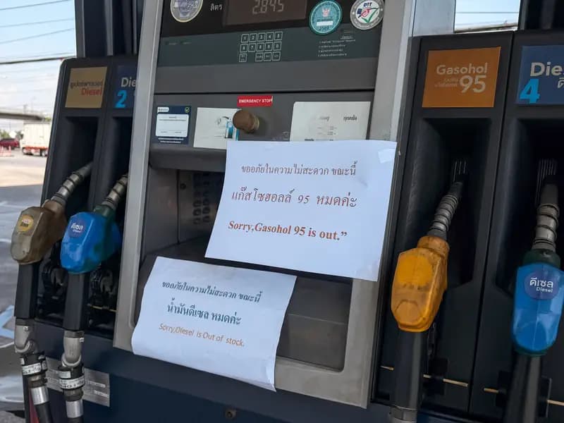 Hürmüz Krizi Tayland'da Akaryakıt Sıkıntısına Neden Oldu