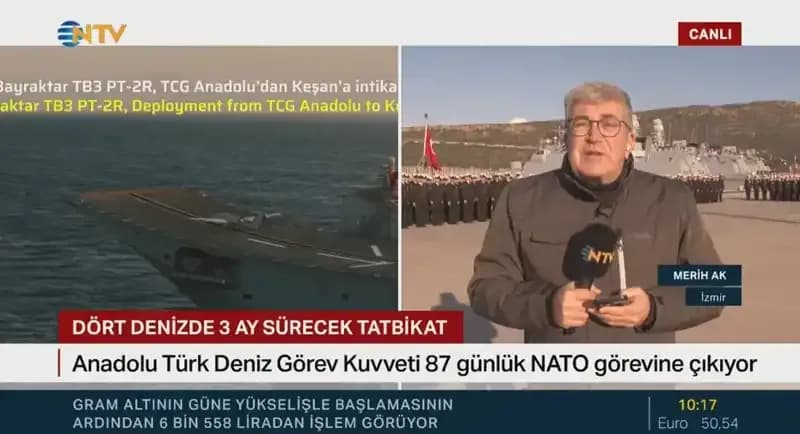 Anadolu Türk Deniz Görev Kuvveti NATO Görevi İçin Hazır!