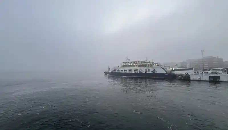 Çanakkale Boğazı'nda Görüş Mesafesi Sıfırlandı, Gemi Geçişleri Durduruldu!
