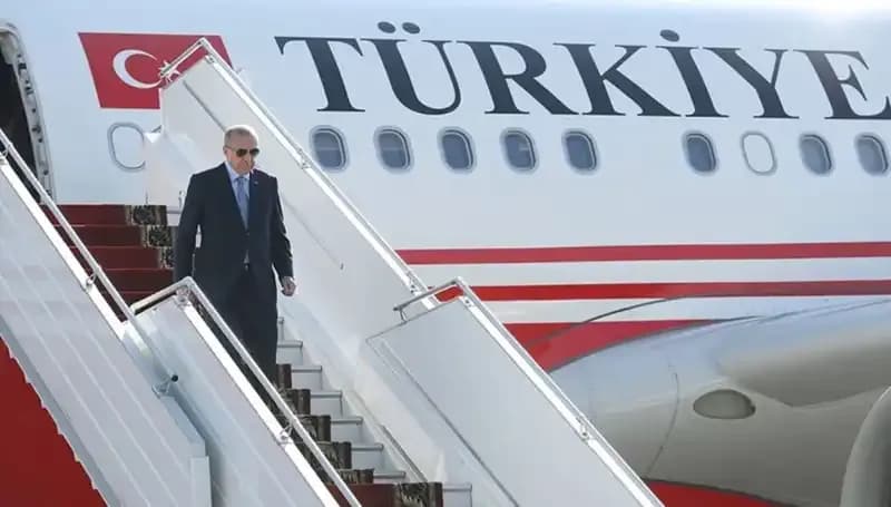 Cumhurbaşkanı Erdoğan, İtalya Ziyaretinin Ardından Türkiye'ye Döndü!