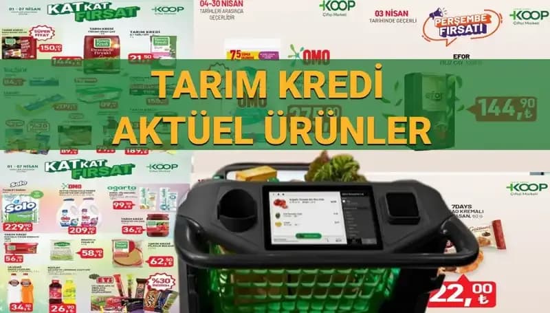 4-7 Nisan Tarım Kredi Marketleri İndirimleri: Temizlik ve Kahvaltılık Ürünler Sizi Bekliyor!