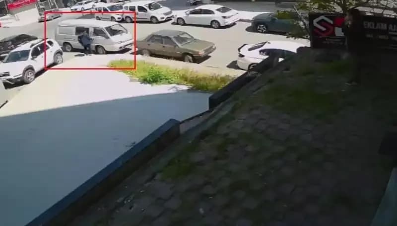 Aracını Çalmak İsteyen Hırsızı Suçüstü Yakalayan Cesur Vatandaş