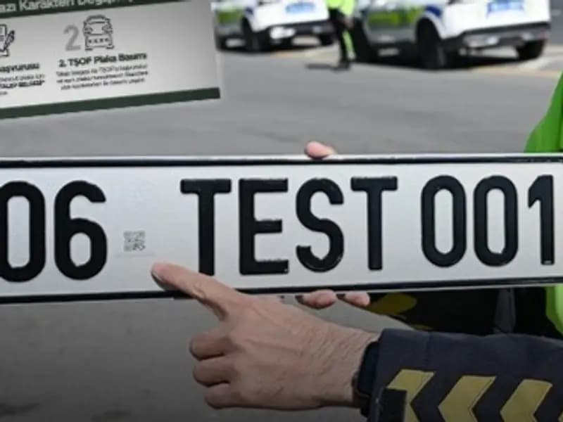 TŞOF'tan Plaka Standartlarıyla İlgili Açıklama Geldi