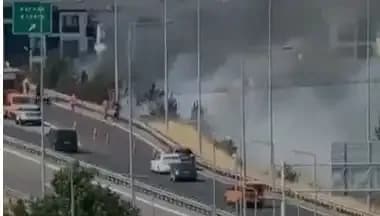 Anadolu Otoyolu'nda Sigara İzmariti Yangın Çıkardı: Korku Dolu Anlar