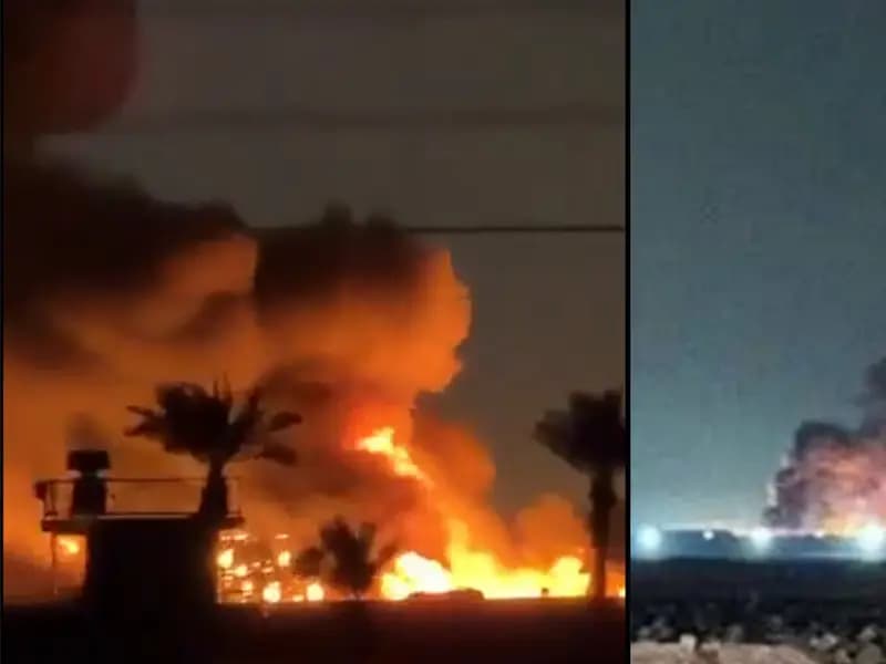 Bağdat'ta Dron Saldırısı: ABD Üssünde Yangın Çıktı