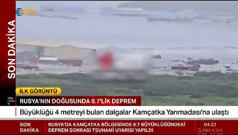 Kamçatka Kıyılarında İlk Tsunami Dalgaları: Nedenleri ve Etkileri