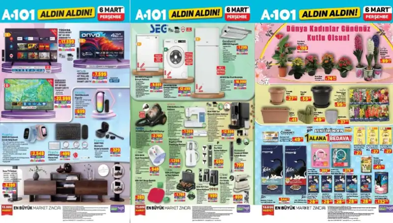 A101 6 Mart Aktüel Ürünler Kataloğu: Elektrikli Süpürge ve Daha Fazlası!